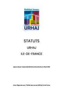 Statuts URHAJ IDF - AGE 10 juin 2023 - signés